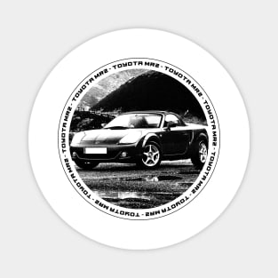 TOYOTA MR2 MK3 Black 'N White 4 Magnet